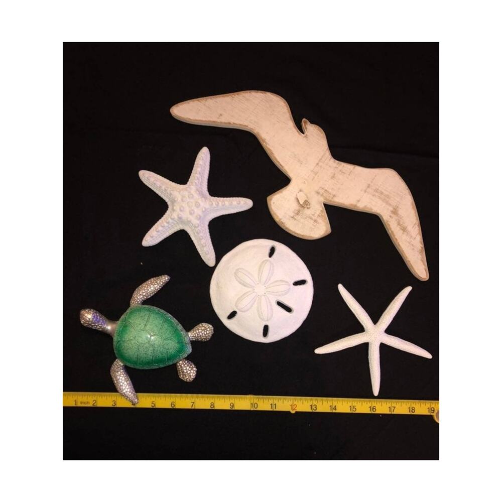 Nautical Beach Themed Wall Decor Lot of 5